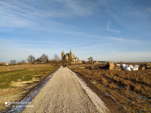 Nowa droga dojazdowa.