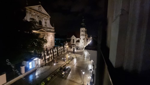 Widok z okna hotelu