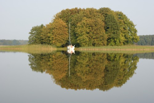 wysepka -"Kepka" koło Czaplaka