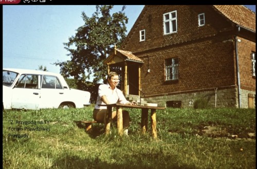 Michał Szewczyk z Prottem w Jerzwałdzie