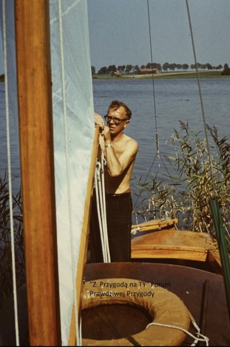 Zbigniew Nienacki na Łodzi.
