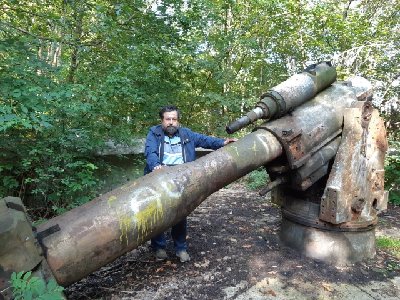 Niestety złomiarze działają, ale coś jeszcze się uchowało.