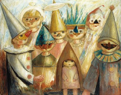 Tadeusz Makowski, Maskarada, 1928